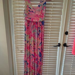 Lilly Pulitzer maxi dress size medium guc